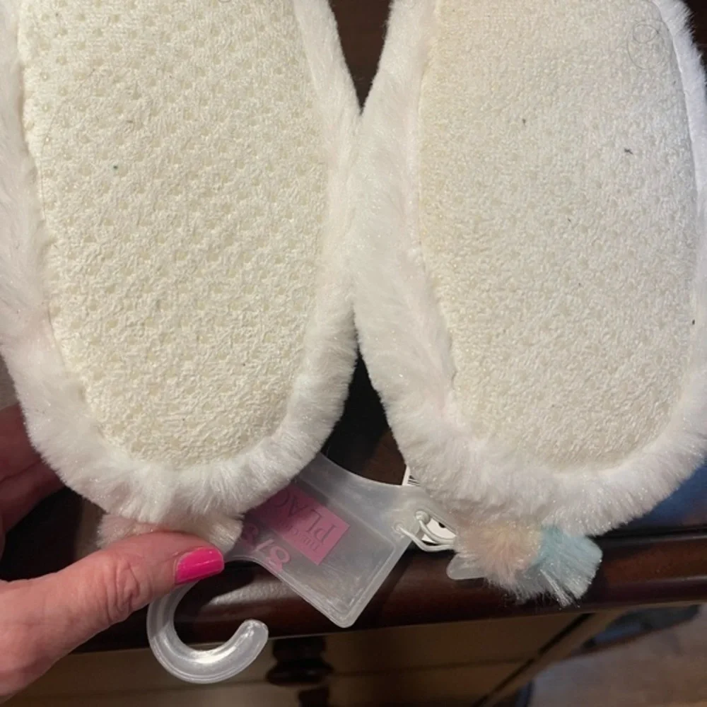 Little‎ girl Unicorn fluffy slippers